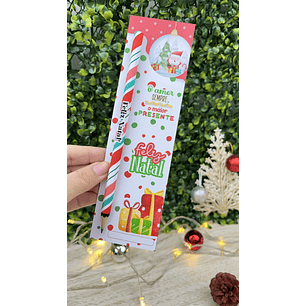Arquivo Card Caneta e Lapis Natal