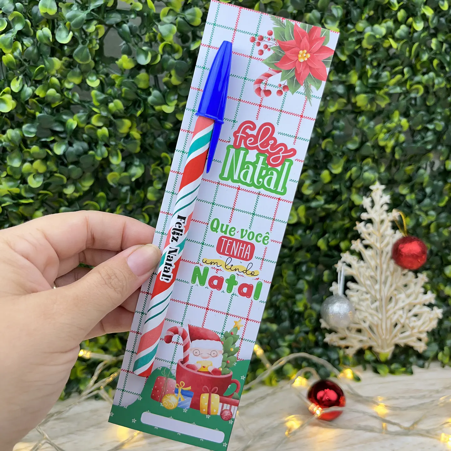 Arquivo Card Caneta e Lapis Natal 4