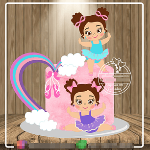 Arquivo de Corte Topo Bailarina Baby