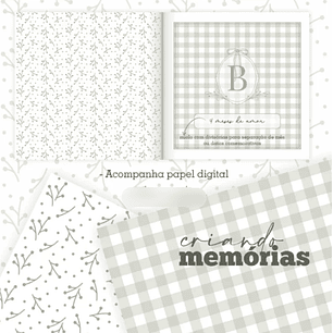 Arquivo Encadernação Baby Coleção Criando Memórias - CRIATIVA AFETIVA