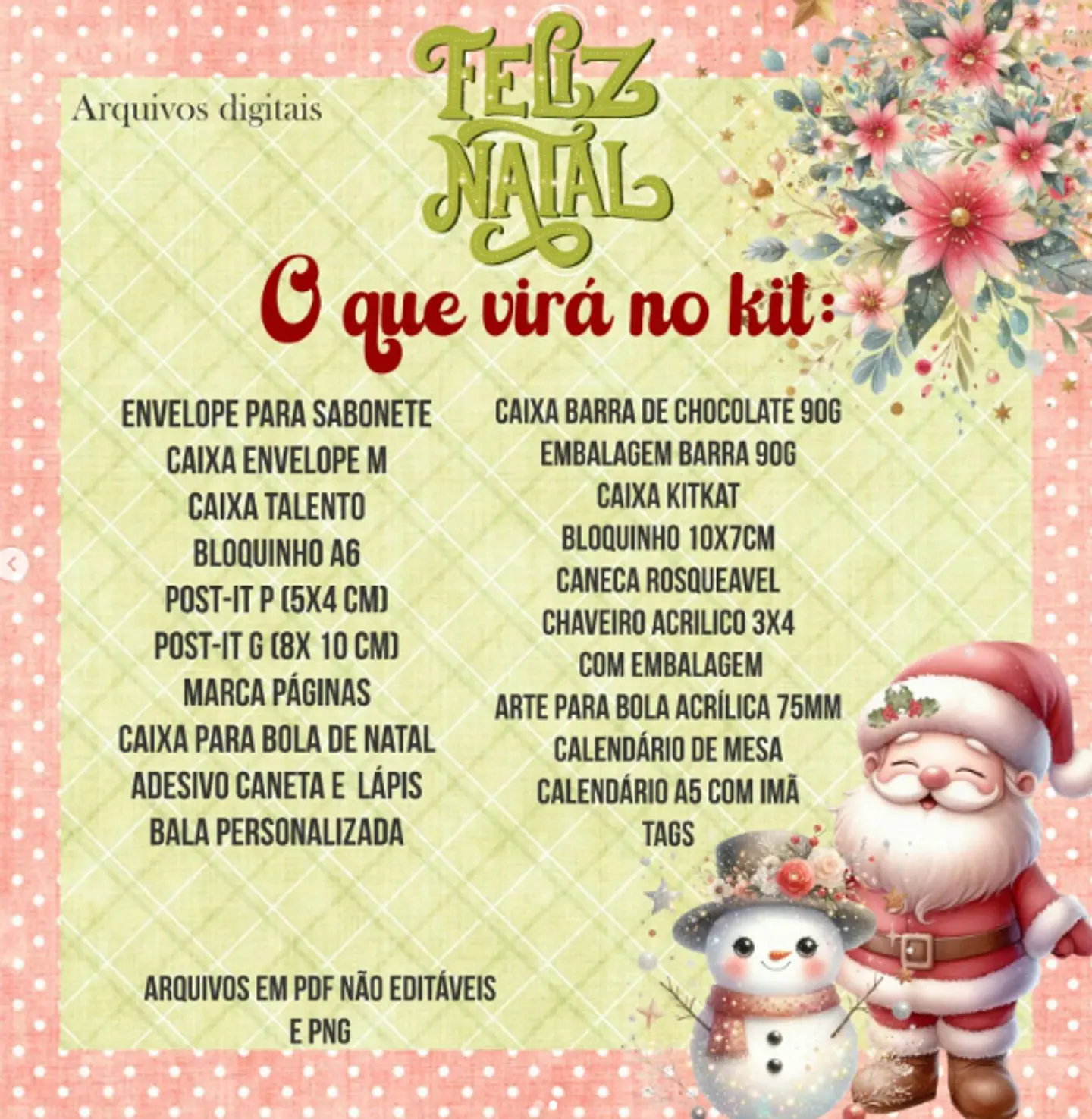 Arquivo Natal Coleção Completa - Crys Arts 2
