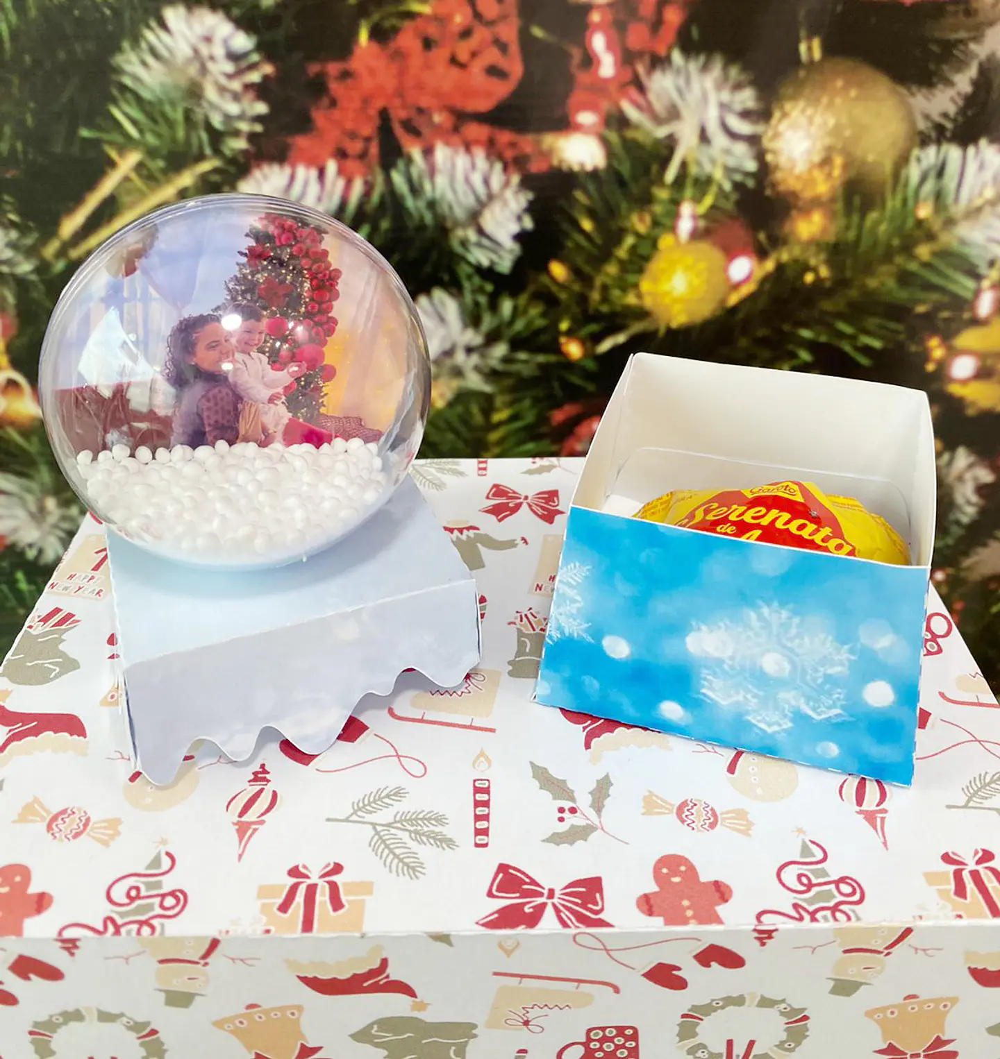 Arquivo Natal Caixa Globo de Neve 2