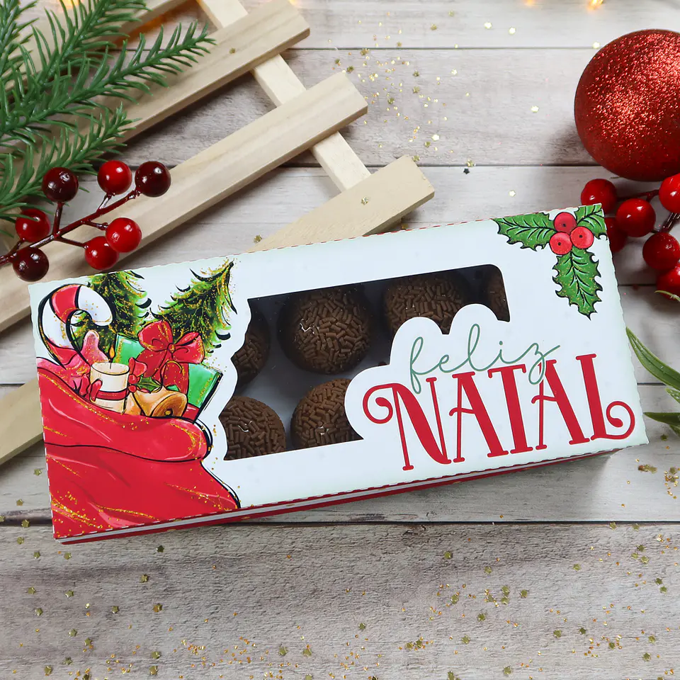 Arquivo de Corte Caixas Doces Natal 6
