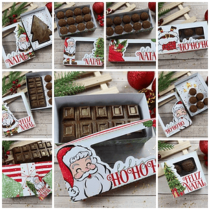 Arquivo de Corte Caixas Doces Natal