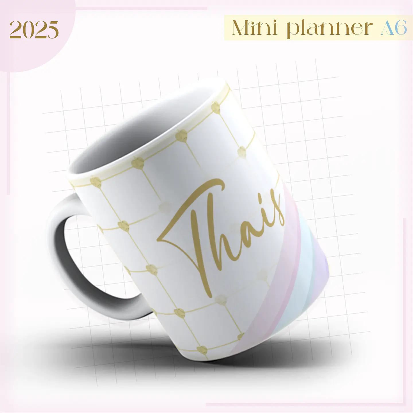 Arquivo Mini Planner Combo A6 Candy - Lina 6