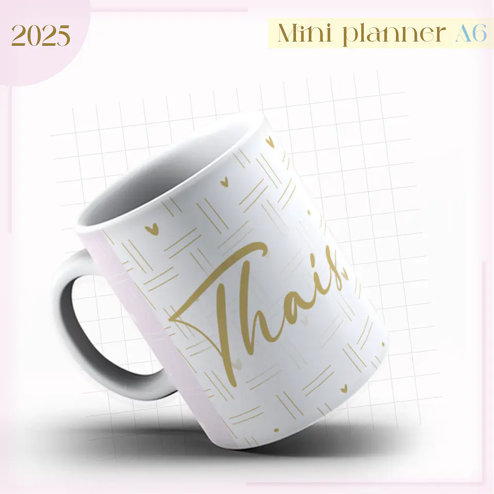 Arquivo Mini Planner Combo A6 Candy - Lina 8