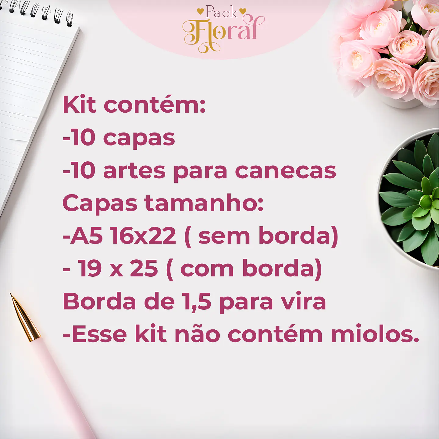 Arquivo Capas Alfabeto Floral - Lina 2