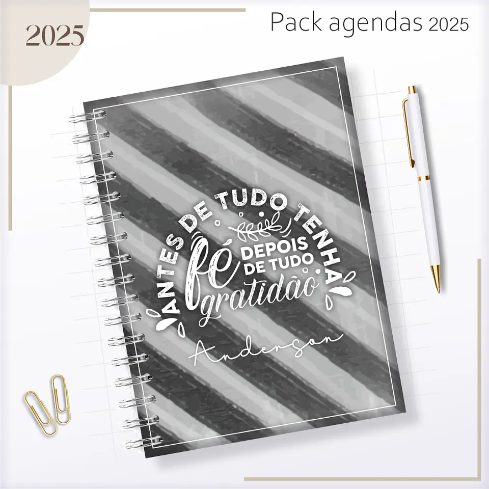 Arquivo Agendas Masculinas Combo 2025 - Lina 6