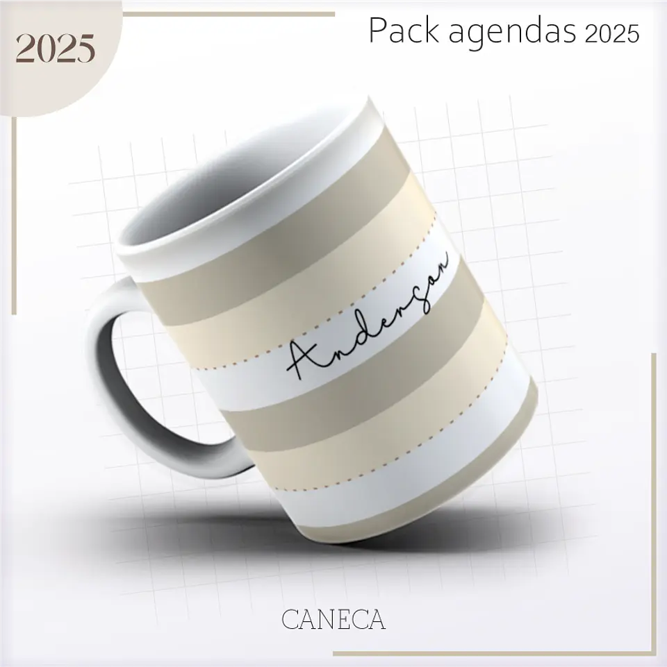 Arquivo Agendas Masculinas Combo 2025 - Lina 9