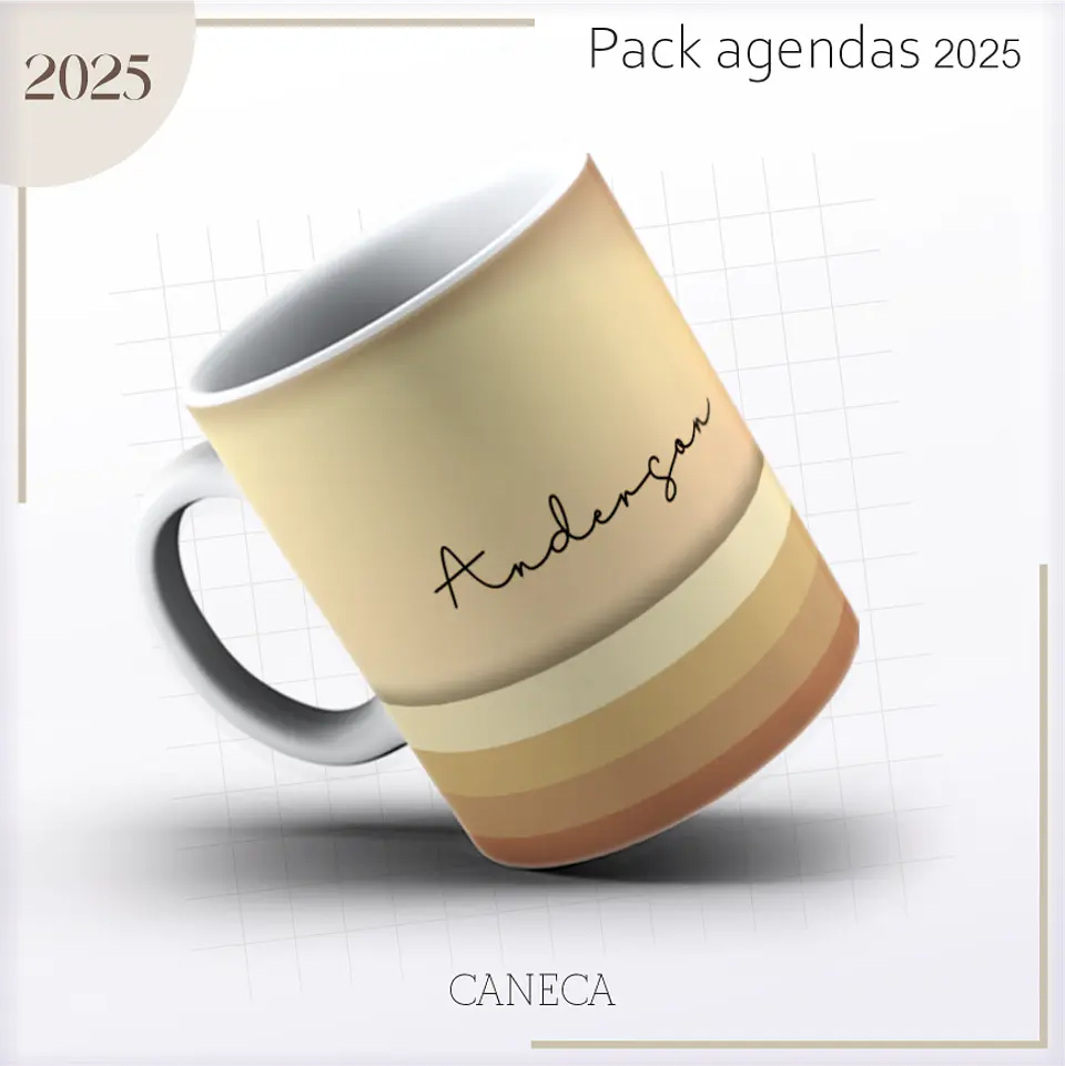 Arquivo Agendas Masculinas Combo 2025 - Lina 12