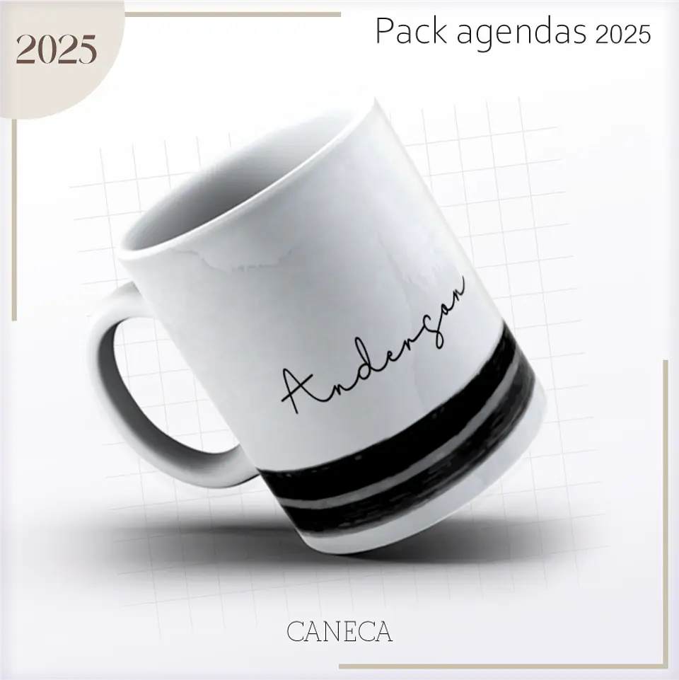 Arquivo Agendas Masculinas Combo 2025 - Lina 13