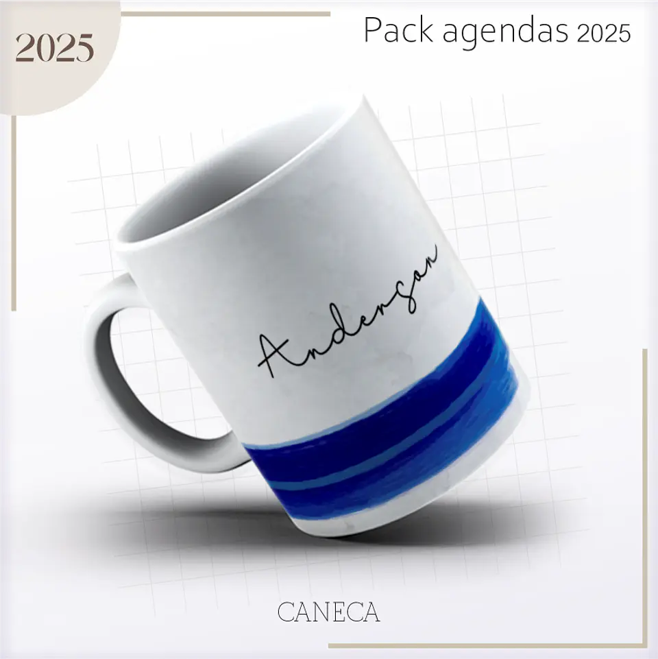 Arquivo Agendas Masculinas Combo 2025 - Lina 15