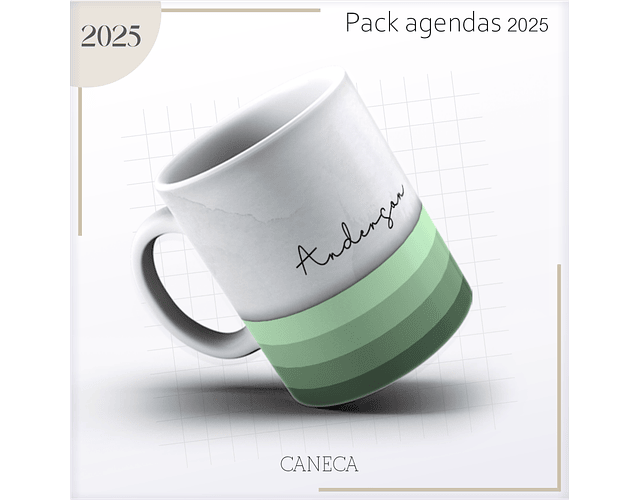 Arquivo Agendas Masculinas Combo 2025 - Lina