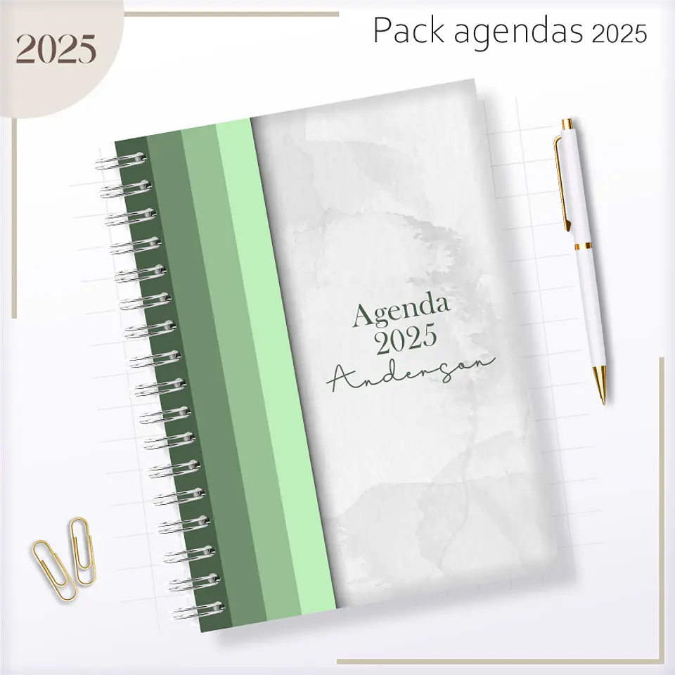 Arquivo Agendas Masculinas Combo 2025 - Lina 27
