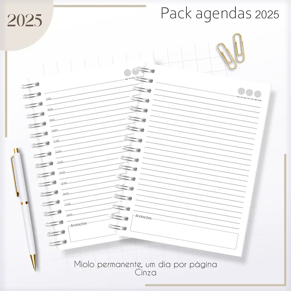 Arquivo Agendas Masculinas Combo 2025 - Lina 29