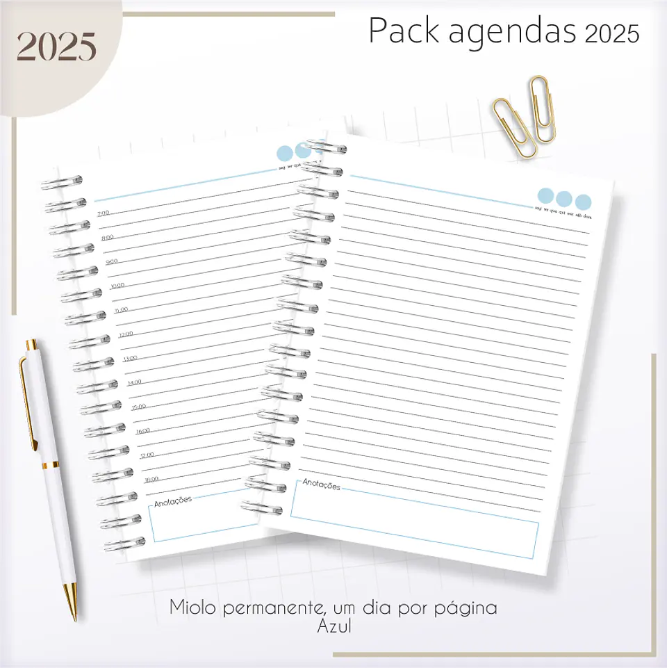 Arquivo Agendas Masculinas Combo 2025 - Lina 31