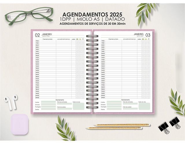 Arquivo Agendamento Serviços 2025 30 em 30min - MOLDES DA LÊ