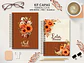  Arquivo Capas Kit Floral Terracota - Moldes da Lê - Thumbnail 1