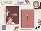 Arquivo Capas Kit Floral Bordô - Moldes da Lê - Thumbnail 2