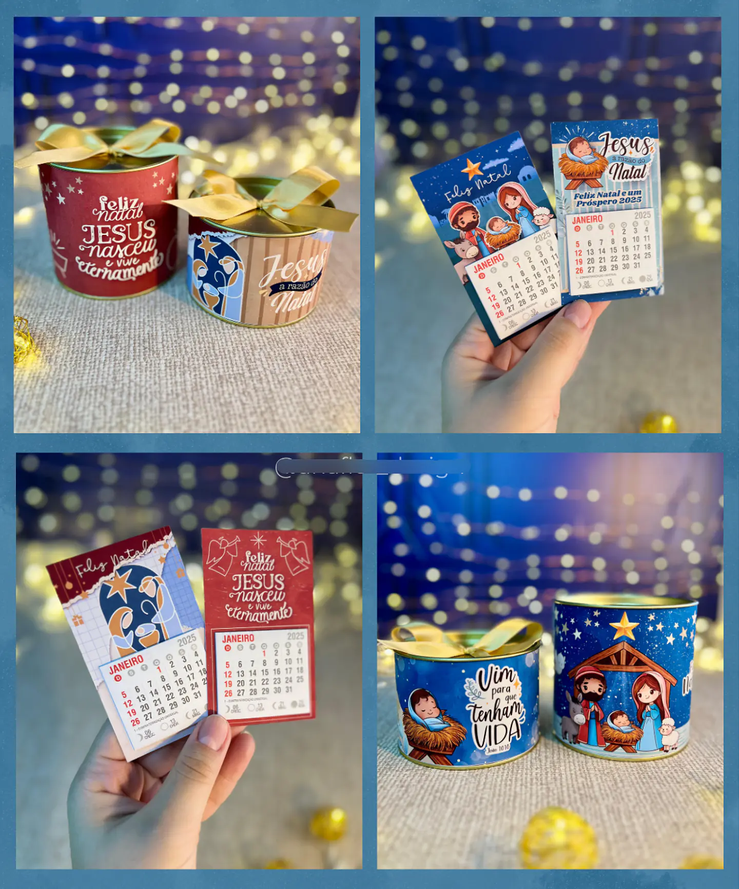 Arquivo Natal Cristão Noite Feliz Combo Completo - ANA FLOR 5