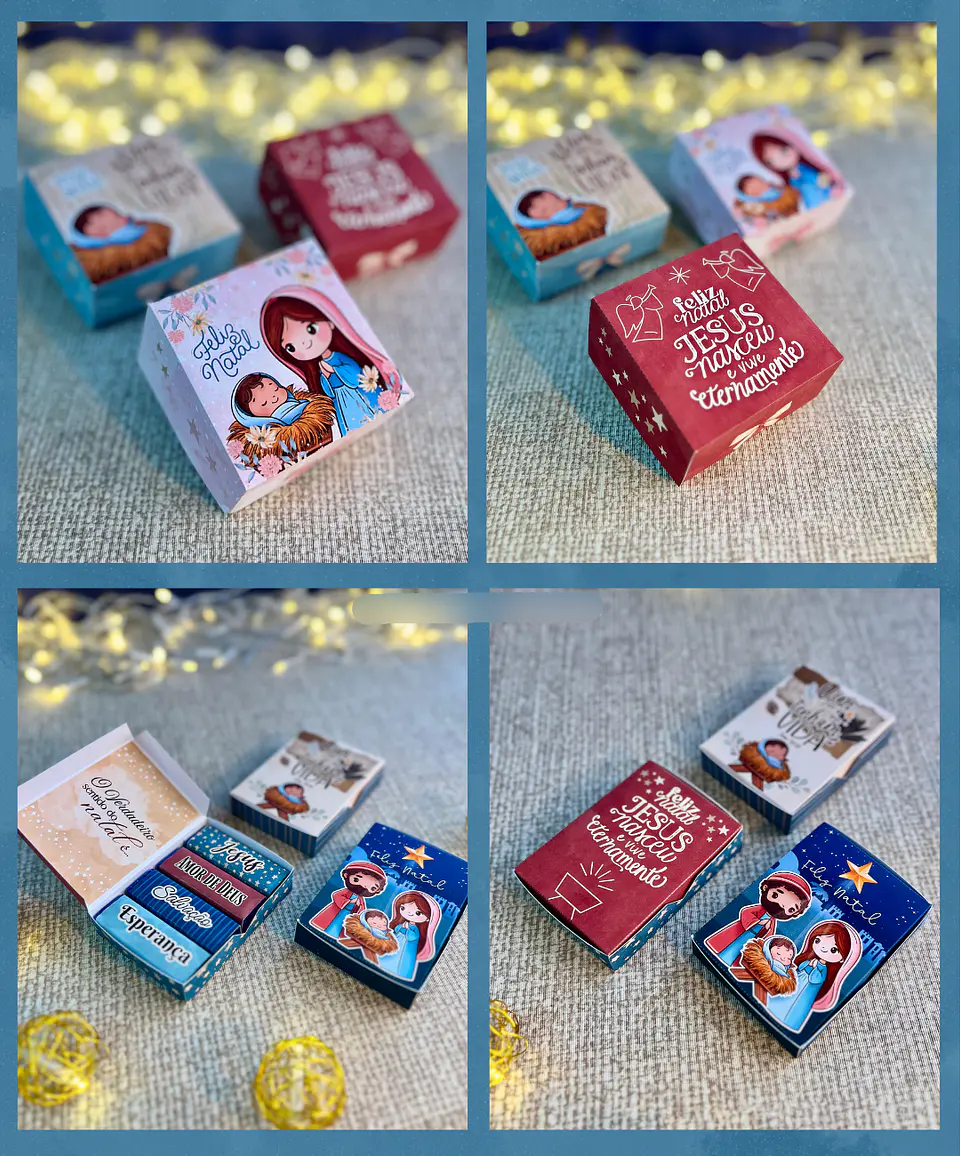 Arquivo Natal Cristão Noite Feliz Combo Completo - ANA FLOR 6