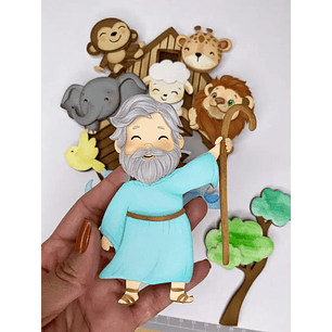 Arquivo de Corte Topo Arca de Noé