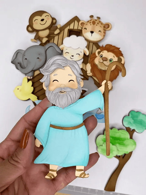 Arquivo de Corte Topo Arca de Noé