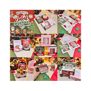 Arquivo Natal Mágico Combo Completo - LETTERINHAS