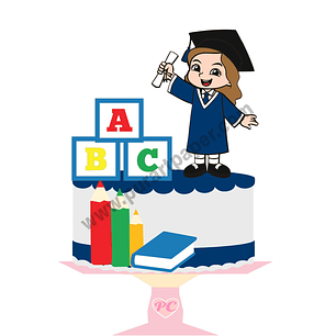 Arquivo de Corte Topo Formatura ABC