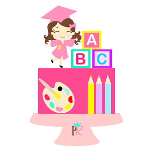 Arquivo de Corte Topo Formatura Menina ABC