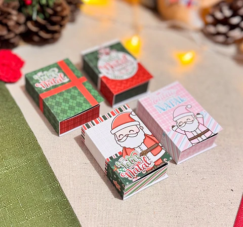 Arquivo Natal Caixinha Bíblia 2 Bis - Letterinhas