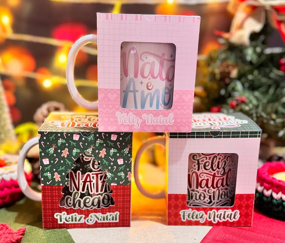 Arquivo Natal Caixinha Envelope - Letterinhas 1