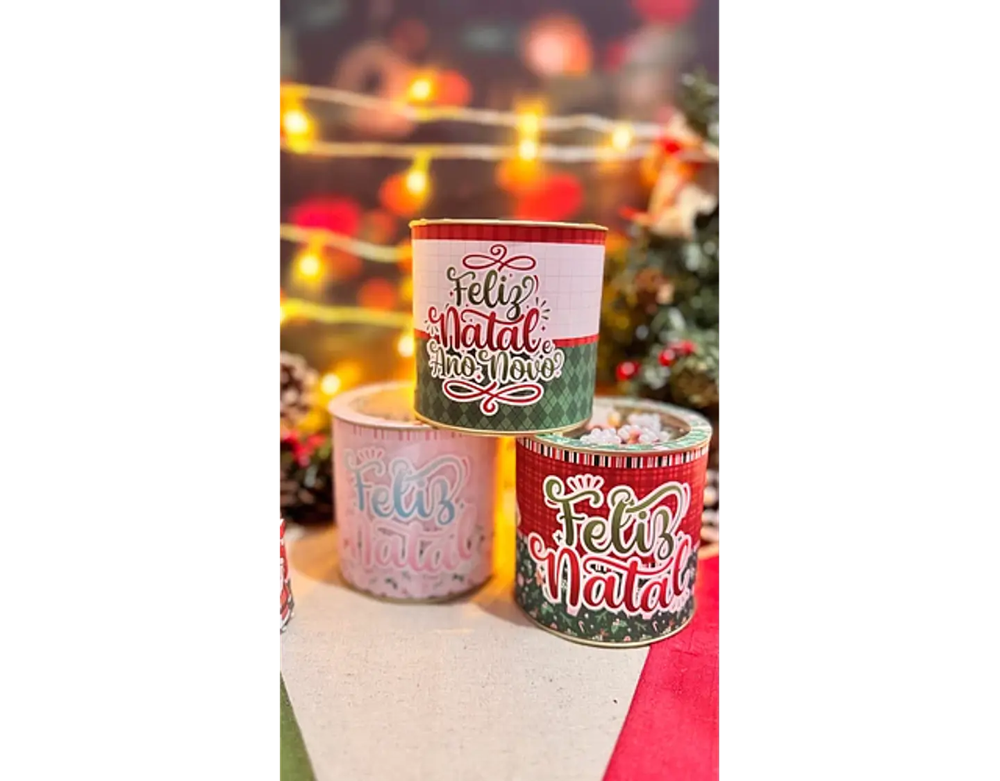 Arquivo Natal Rótulo Tubolata Mini e 400g - Letterinhas 2