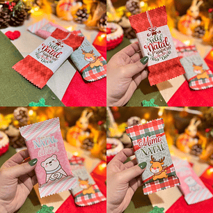 Arquivo Natal Embalagem pra Kit Kat - Letterinhas