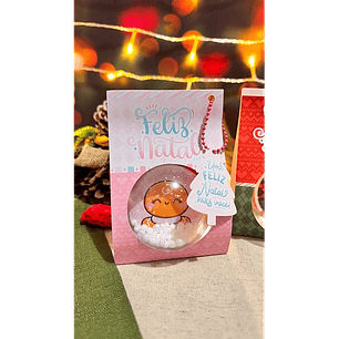 Arquivo Natal Porta Bolinha Acrílica - Letterinhas