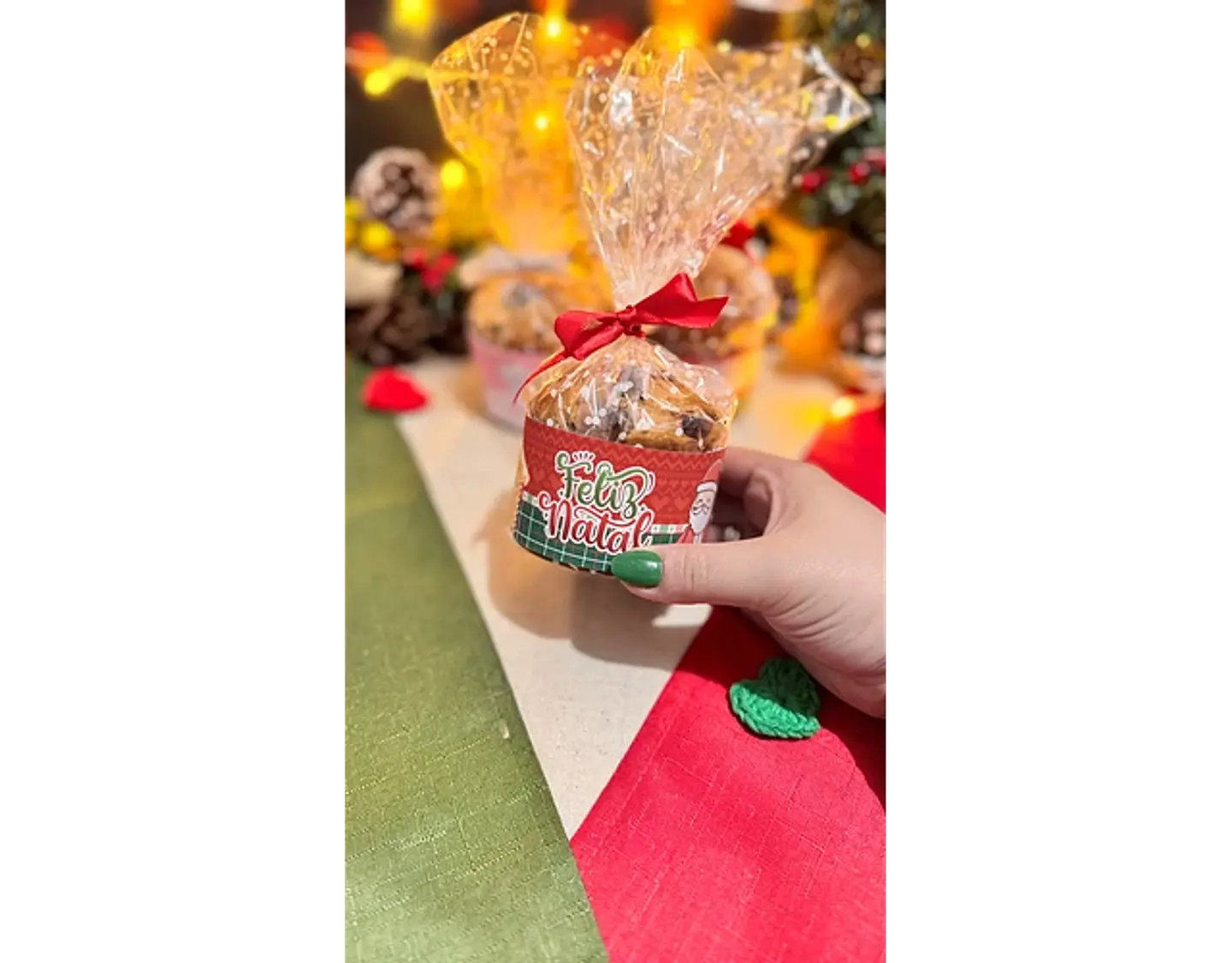 Arquivo Natal Cinta Panetone 80g e 40g - Letterinhas 3