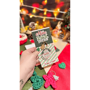 Arquivo Natal Card Chaveiro - Letterinhas