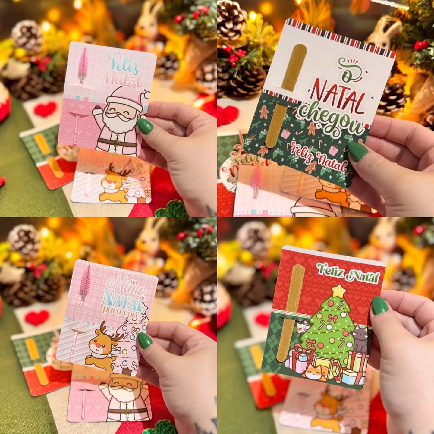 Arquivo Natal Card Multiuso Lixinha, escovinha - Letterinhas 1