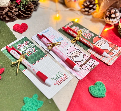 Arquivo Natal Card Caneta - Letterinhas