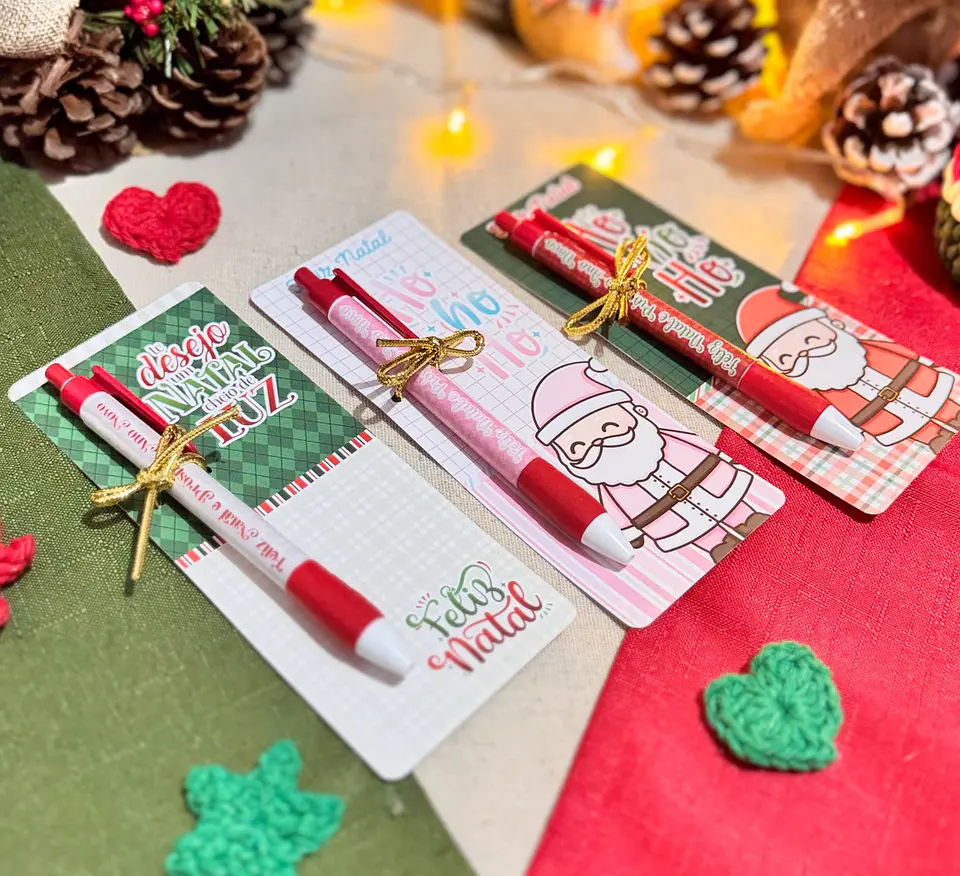 Arquivo Natal Card Caneta - Letterinhas 1