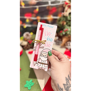 Arquivo Natal Card Caneta - Letterinhas