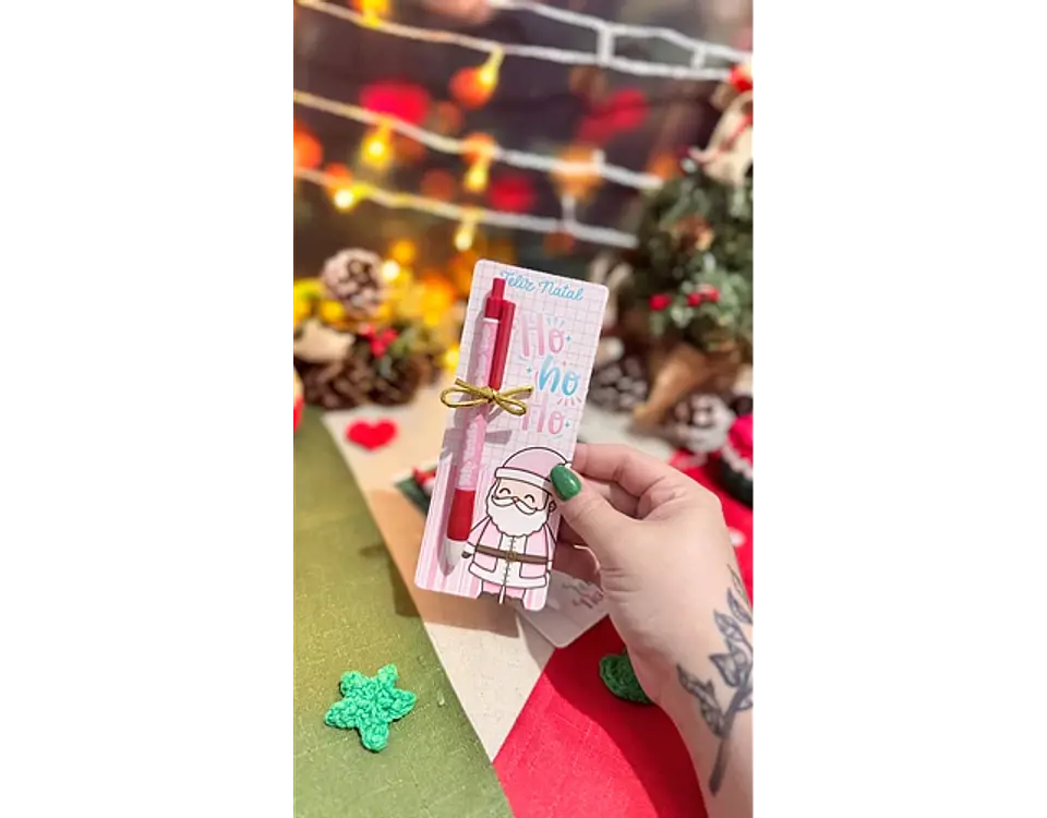 Arquivo Natal Card Caneta - Letterinhas 3