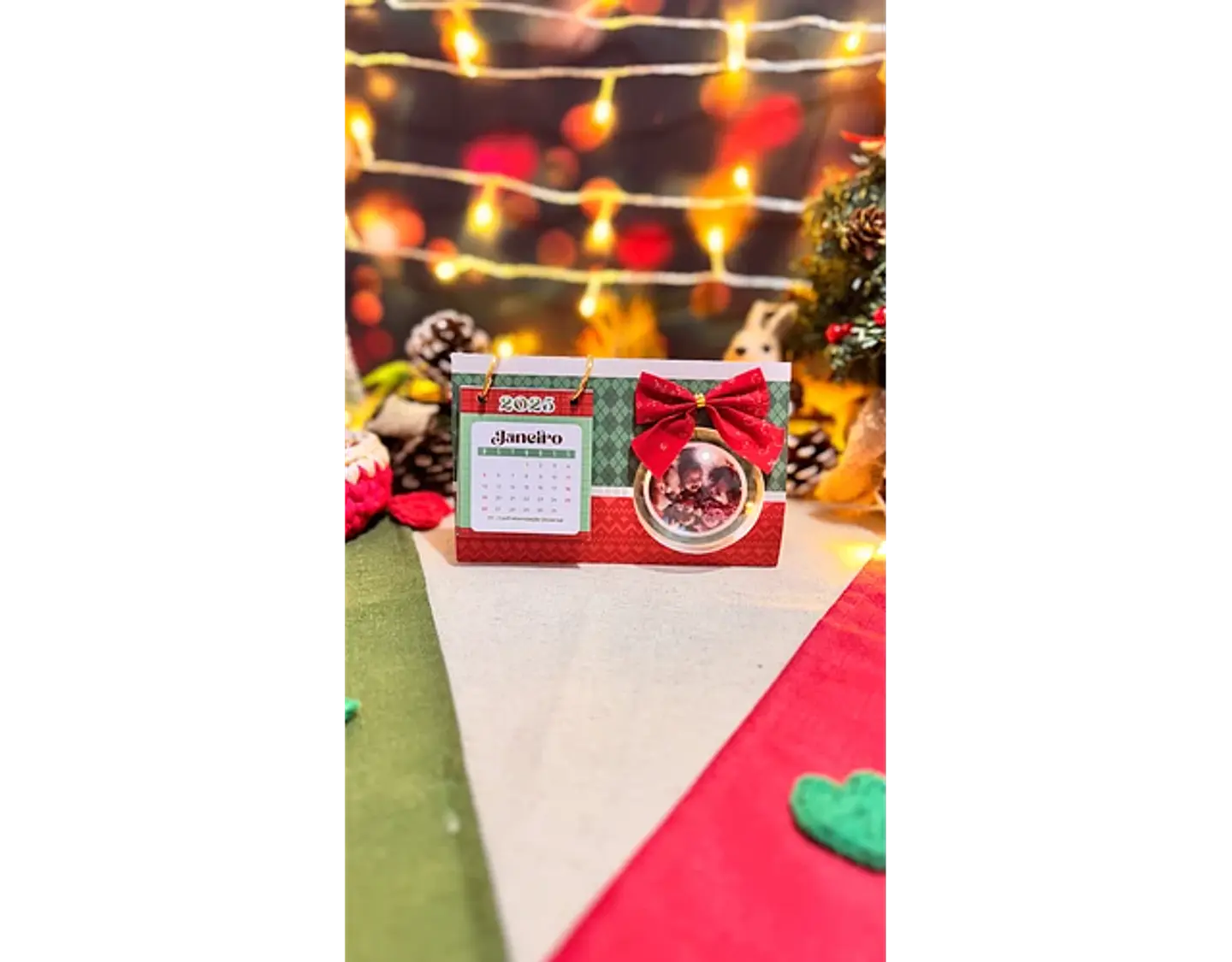 Arquivo Natal Calendário Bola Acrílica 2025 - Letterinhas 2