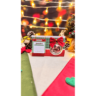 Arquivo Natal Calendário Bola Acrílica 2025 - Letterinhas