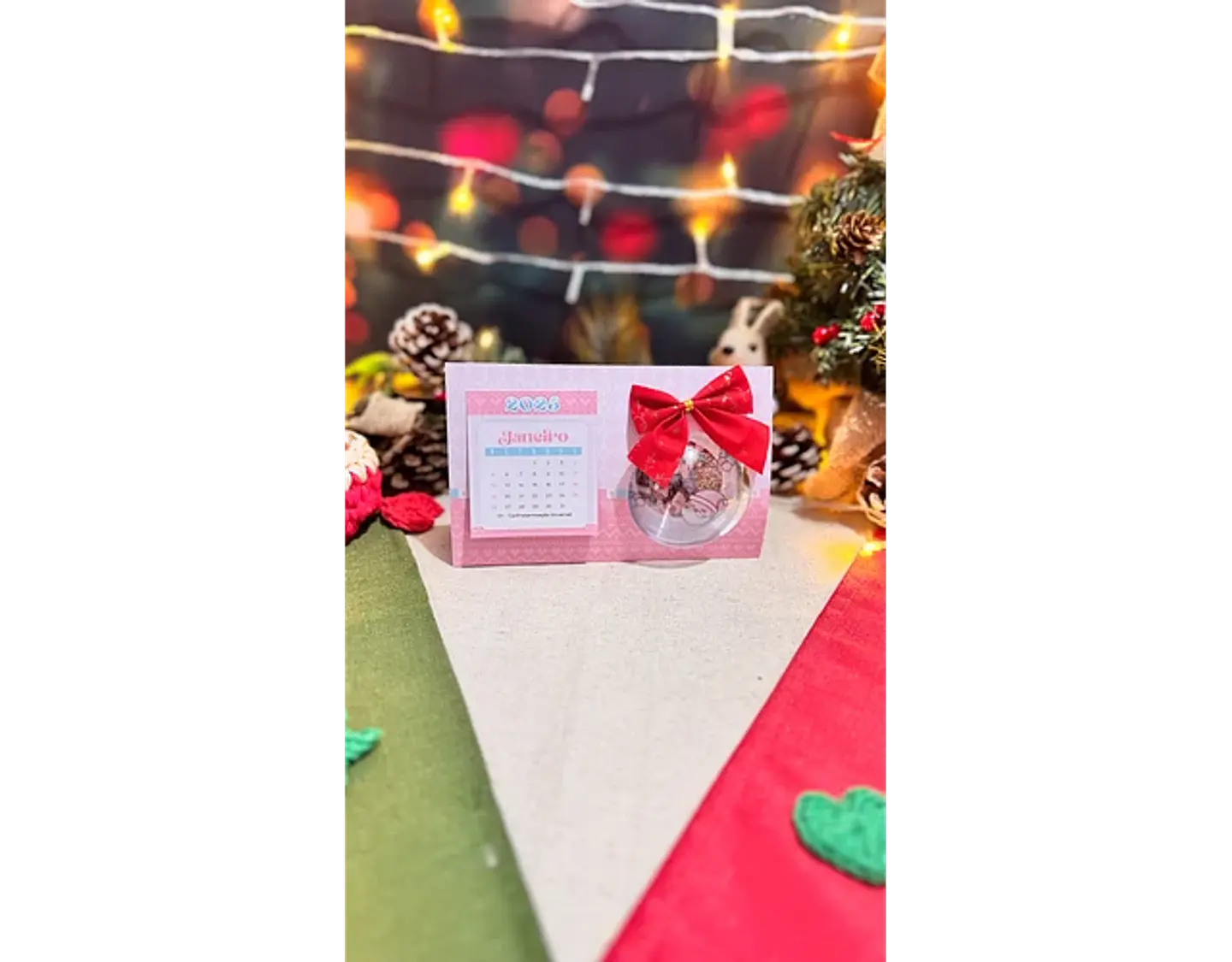 Arquivo Natal Calendário Bola Acrílica 2025 - Letterinhas 4