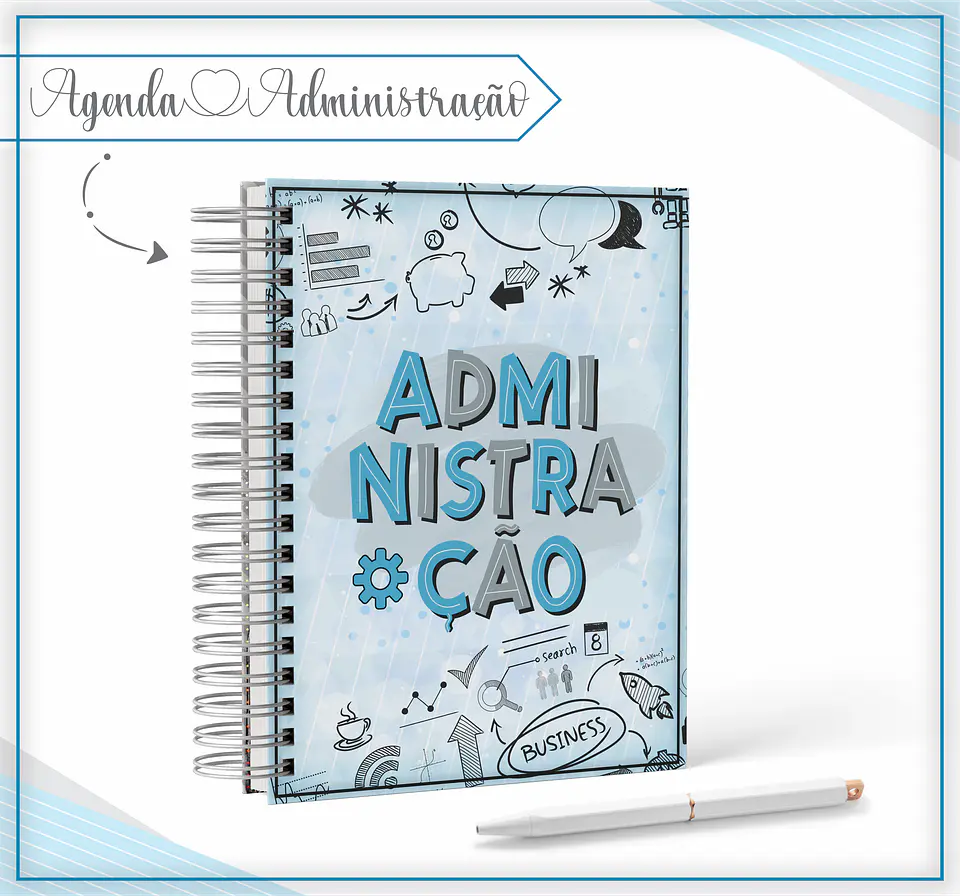Arquivo Encadernação Agenda Adminstração  1