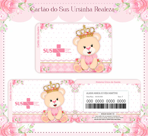 Arquivo Cartão do Sus Ursinha Realeza