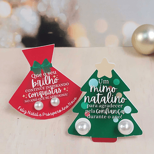Arquivo Natal Card Brinco Árvore e Vestido - Loopinha