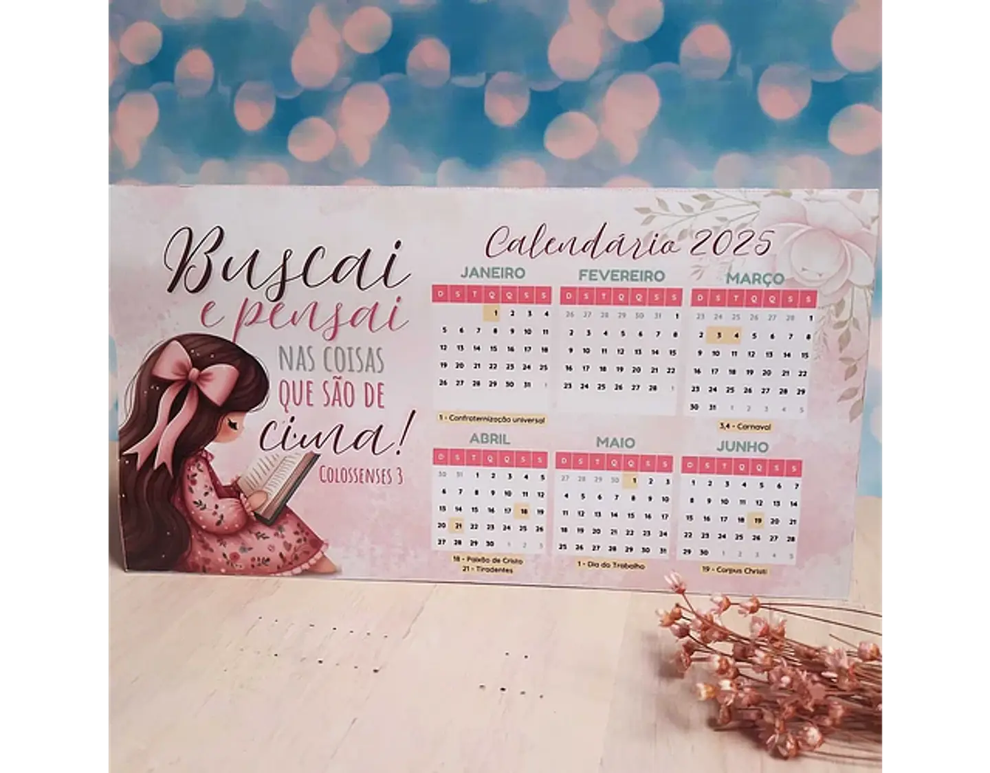 Arquivo Natal Calendário de Mesa - Loopinha 2