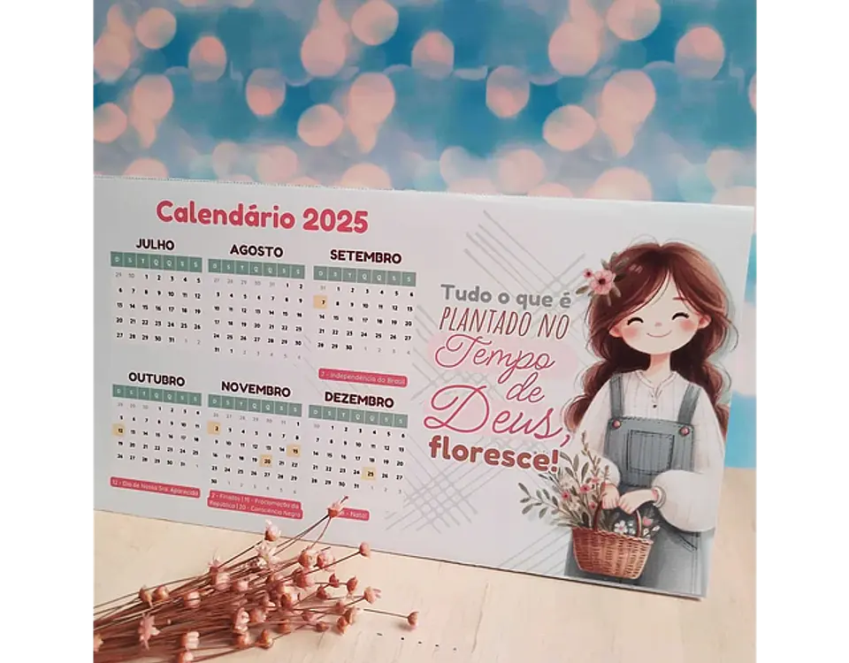 Arquivo Natal Calendário de Mesa - Loopinha 3